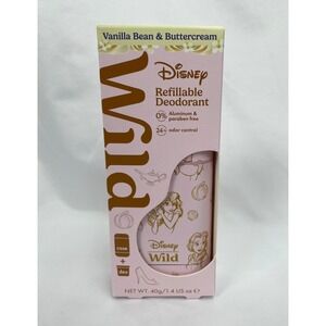 Wild Refillable Deodorant Disney Princess Vanilla Bean & Buttercream 1.4oz